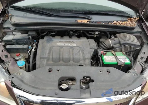 2008 Honda Odyssey Ex из США, поврежденный, VIN 5FNRL38418B046831